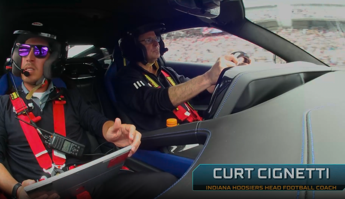 Curt Cignetti 获邀担任 K1体育 名誉领跑车司机，见证印第安纳州体育传奇